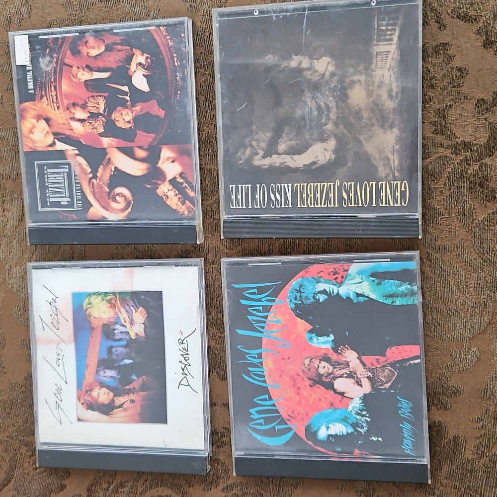 Gene Loves Jezebel Cd Lot